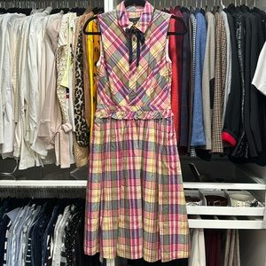 NWT J Crew Plaid Dress